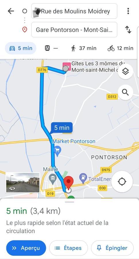 Gite Timeo Mont Saint-Michel Pontorson Exterior foto